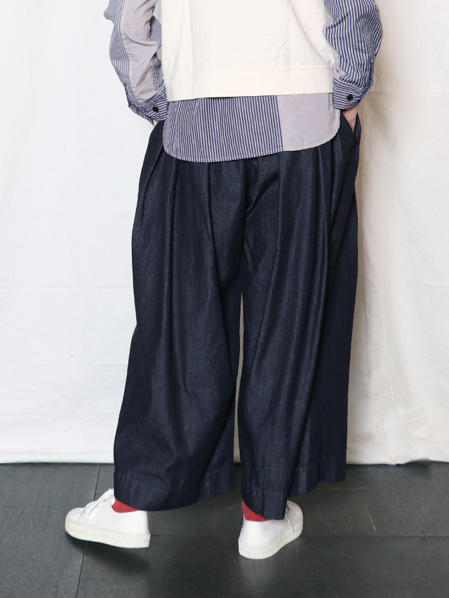 6オンスデニムハカマパンツ TIGRE BROCANTE