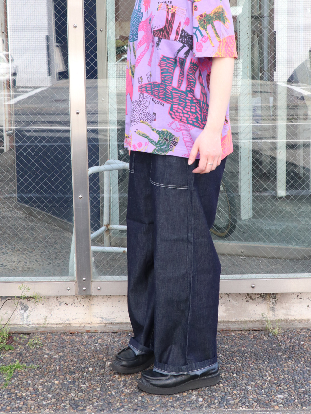 6オンスデニムサルクパンツ TIGRE BROCANTE