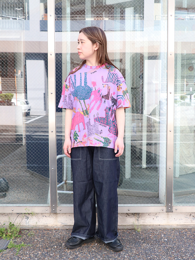 6オンスデニムサルクパンツ TIGRE BROCANTE