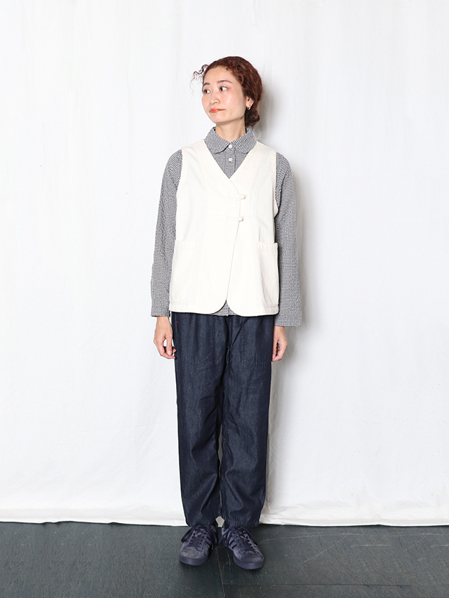 6オンスデニムタゴサクロングパンツ TIGRE BROCANTE