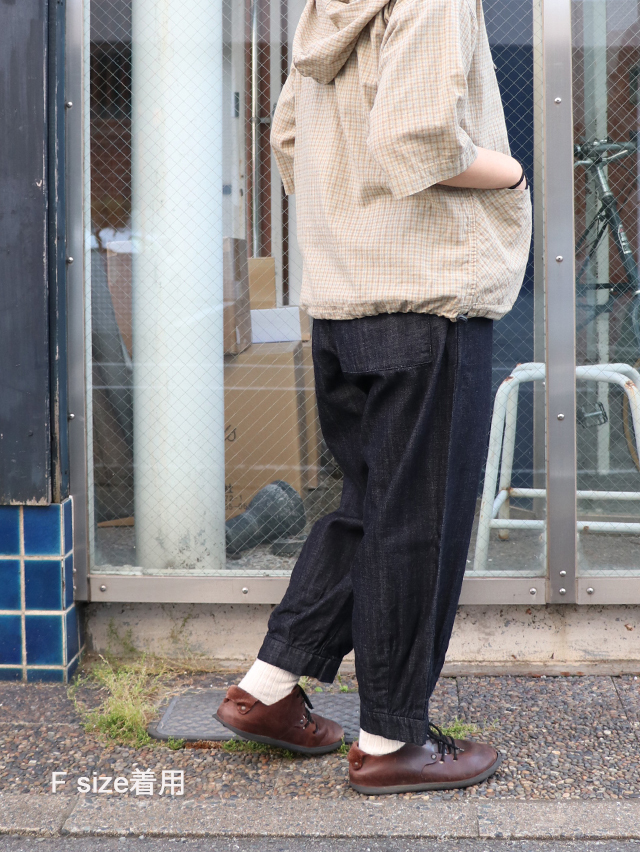 7オンスデニムサムライパンツ TIGRE BROCANTE