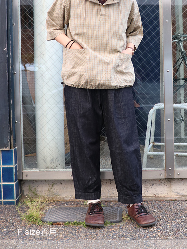 7オンスデニムサムライパンツ TIGRE BROCANTE