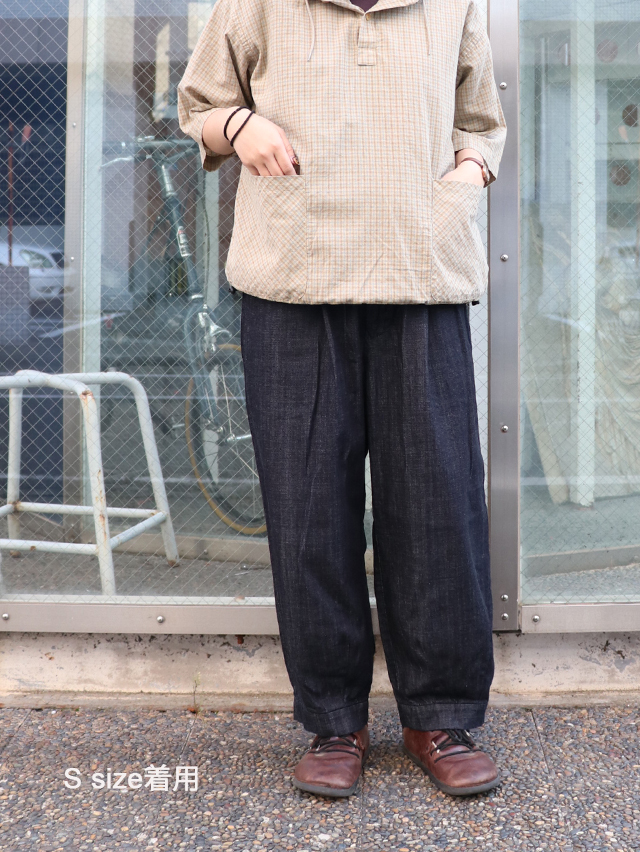 7オンスデニムサムライパンツ TIGRE BROCANTE