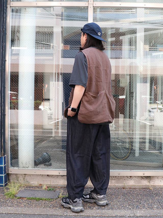 7オンスデニムサムライパンツ TIGRE BROCANTE