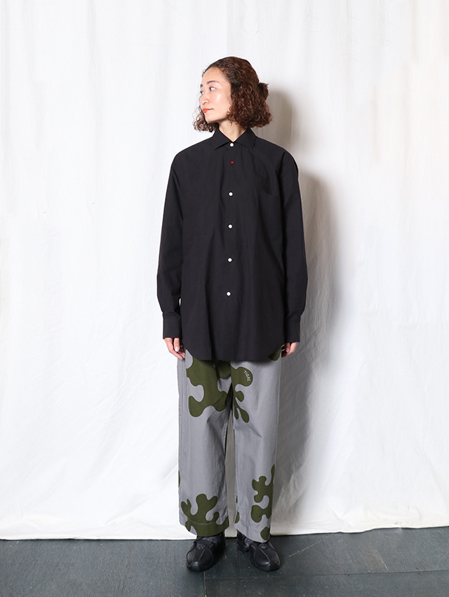 TOGA 新品　タイプライターロングシャツ TOGA/トーガ】Cotton typewriter shirt 1/コットンタイプ