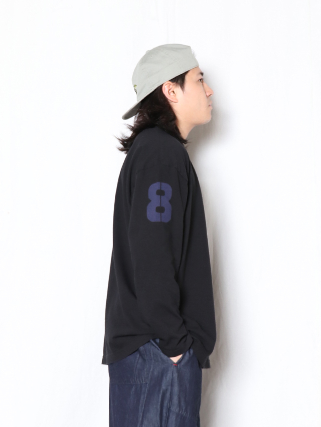 超貴重！ヴィンテージ未使用　バッターニエ　トルコ直輸入 Number8ベニスビーチ長袖T TIGRE BROCANTE