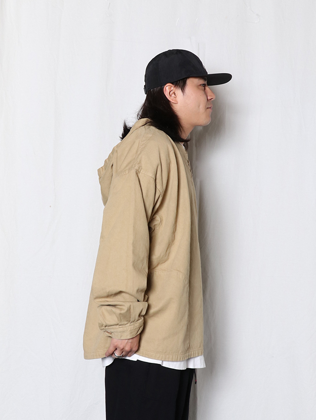 9.5オンスカツラギ フーディーアノラック/Mens M