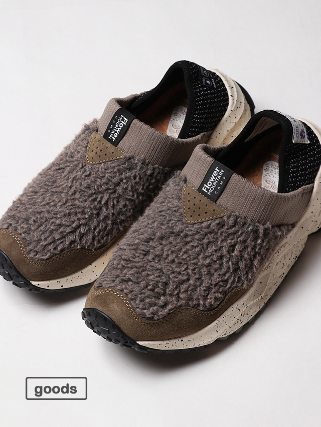 Flower MOUNTAIN CAMP3 Khaki/Brown teddy FM120003