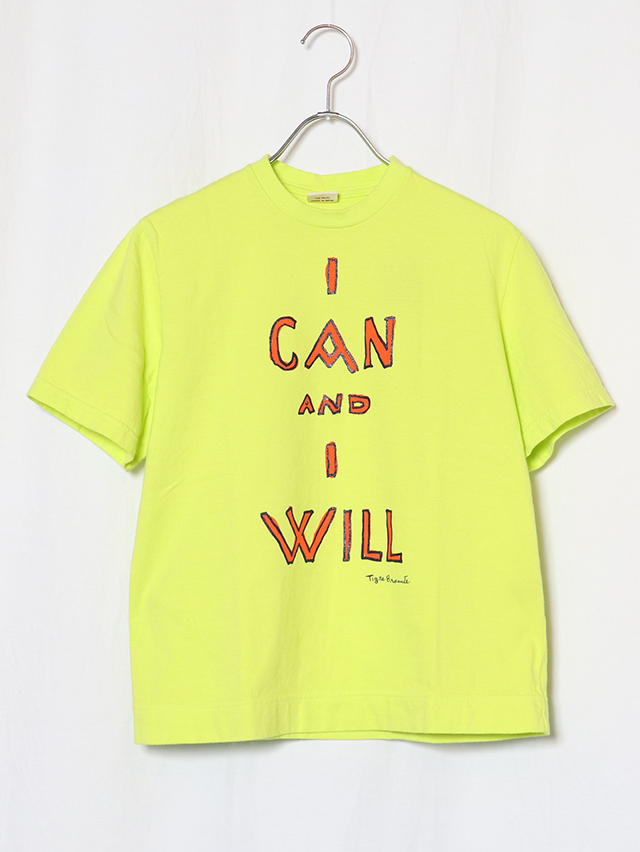 I can and I will 半袖T