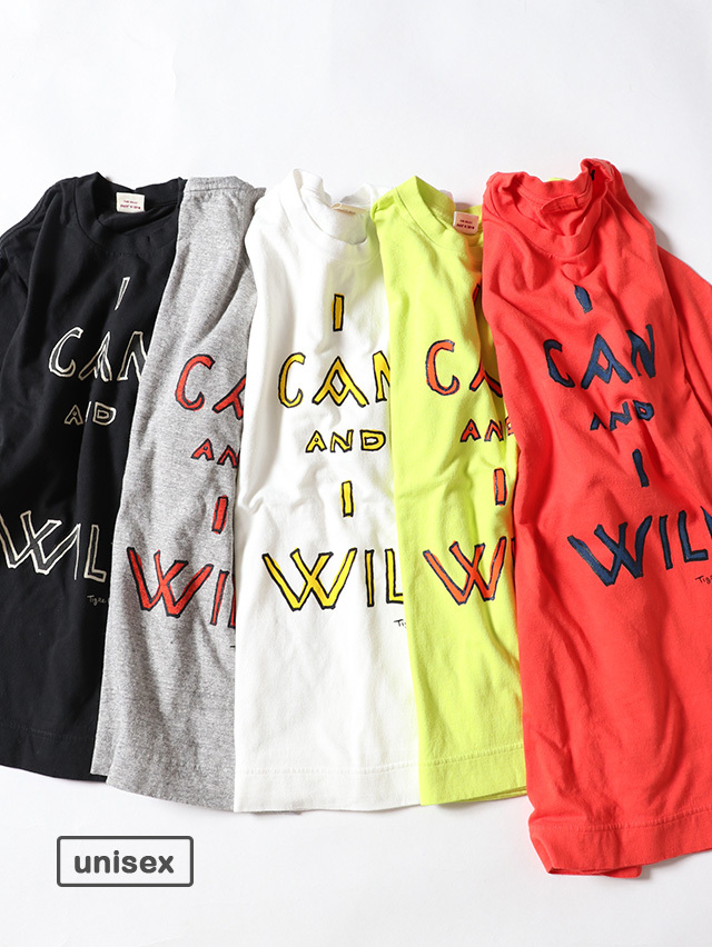I can and I will 半袖T