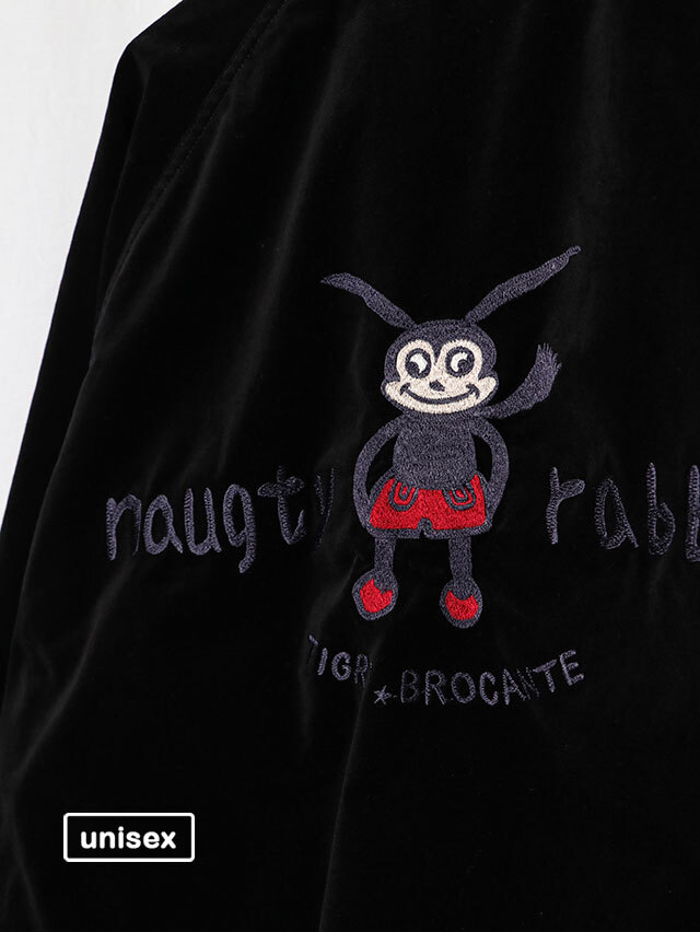 Naugty rabbit刺繍スカジャン