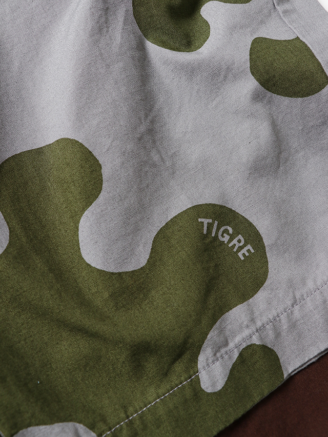 TBアメーバカモダーツワイドパンツ TIGRE BROCANTE