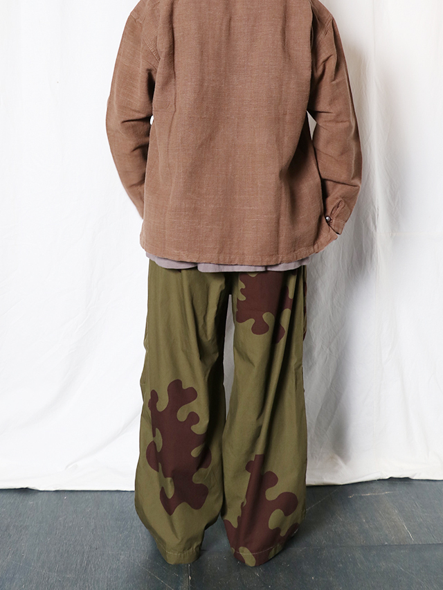 TBアメーバカモダーツワイドパンツ TIGRE BROCANTE