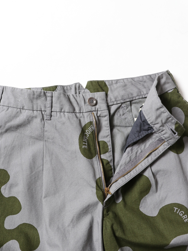 TBアメーバカモダーツワイドパンツ TIGRE BROCANTE