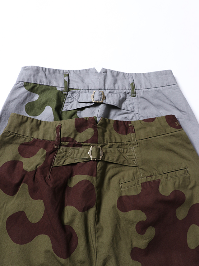 TBアメーバカモダーツワイドパンツ TIGRE BROCANTE