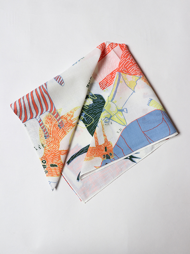 Lively Animalガーゼバンダナ TIGRE BROCANTE