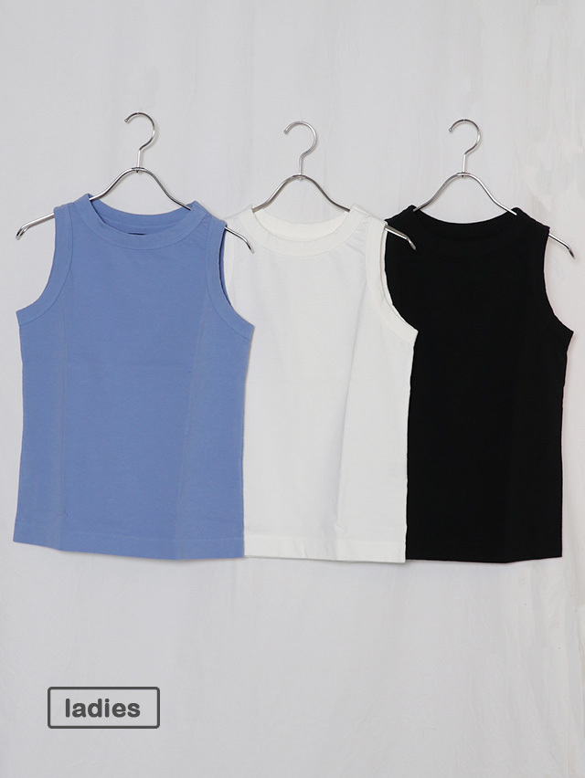 アメリカンヴィンテージライト天竺レディースタンクトップ