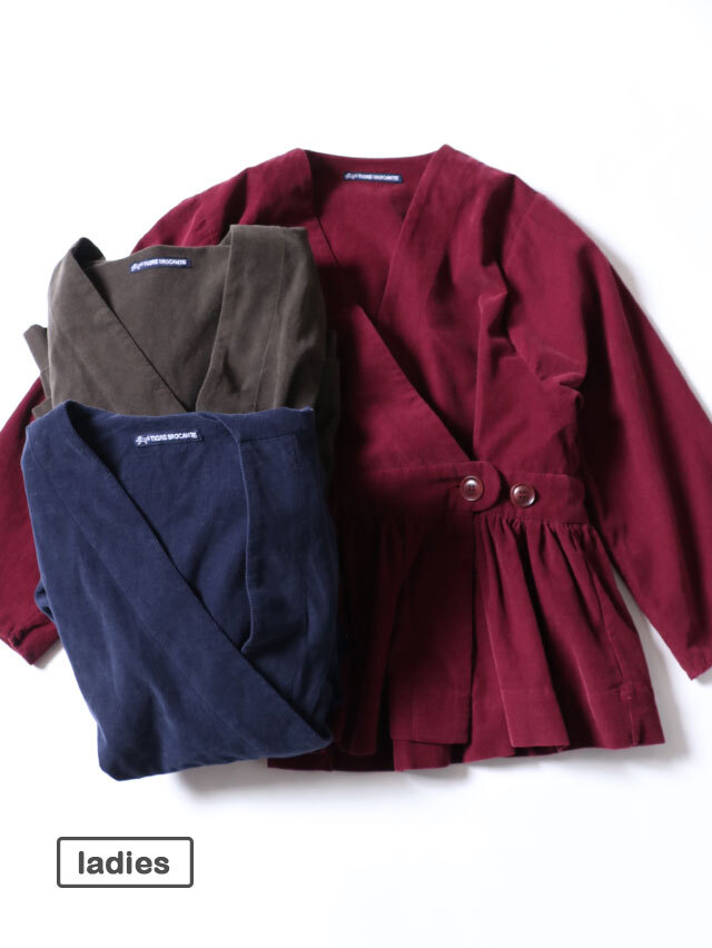 東炊きシャツコールベルトギャザーチュニック