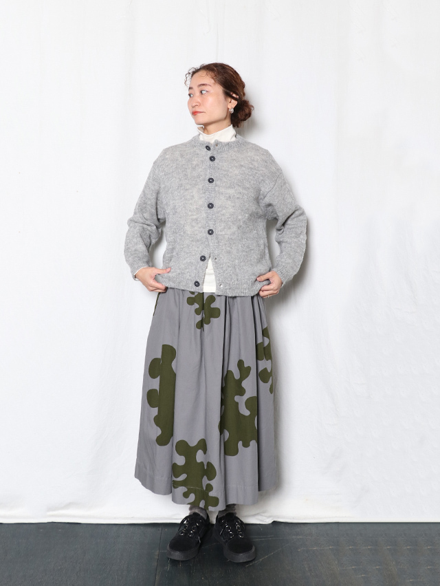 Babyアルパカ ダブルポケットカーディガン TIGRE BROCANTE