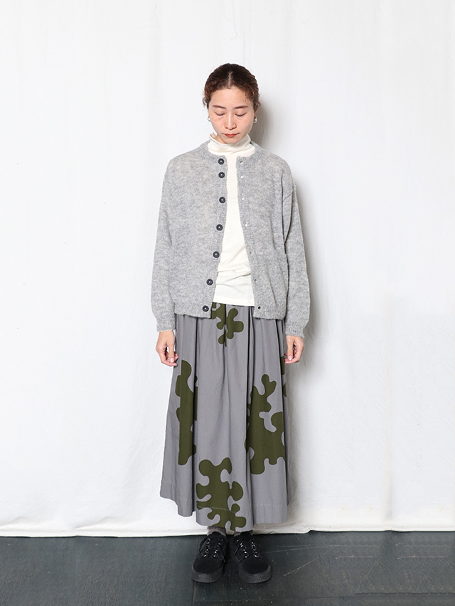 Babyアルパカ ダブルポケットカーディガン TIGRE BROCANTE