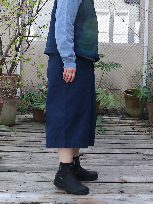 バックサテンカーゴキュロットパンツ TIGRE BROCANTE