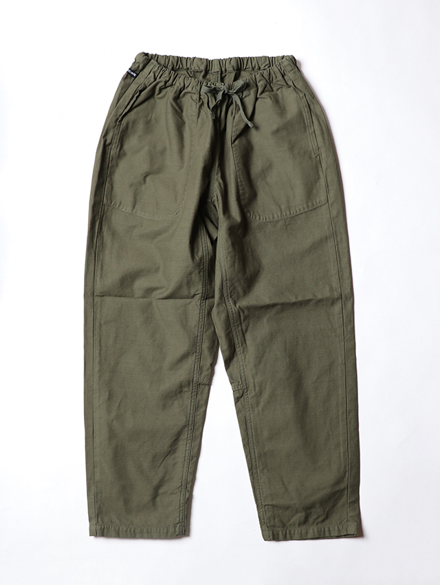 バックサテンタゴサクロングパンツ TIGRE BROCANTE
