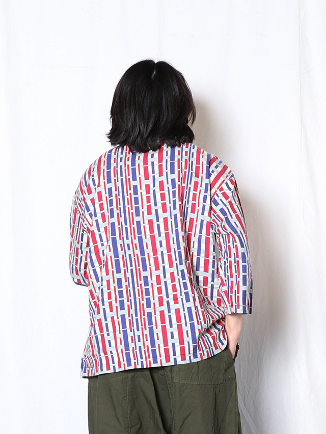 バンブーチェックツイルヤッコオープンシャツ TIGRE BROCANTE