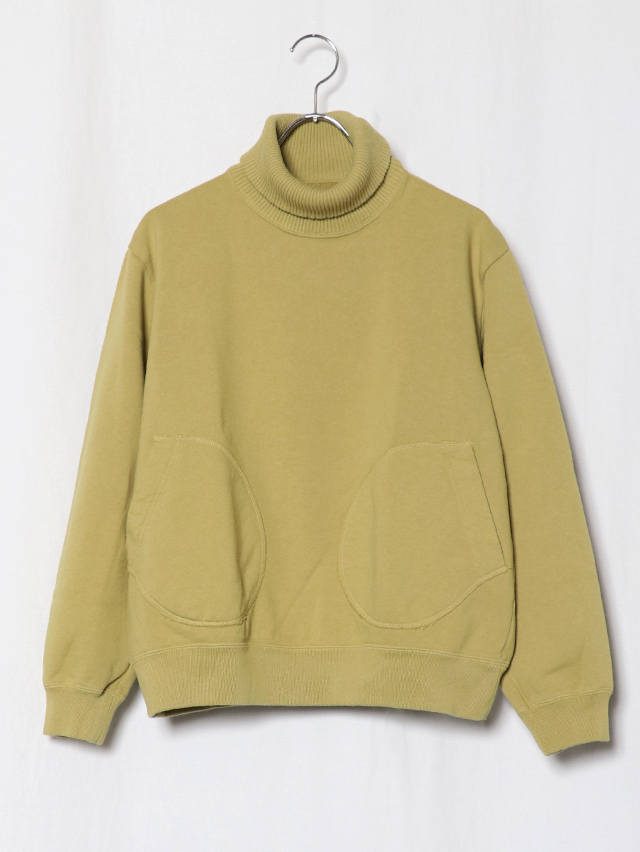 BD裏毛ダブルリブタートルスウェット TIGRE BROCANTE