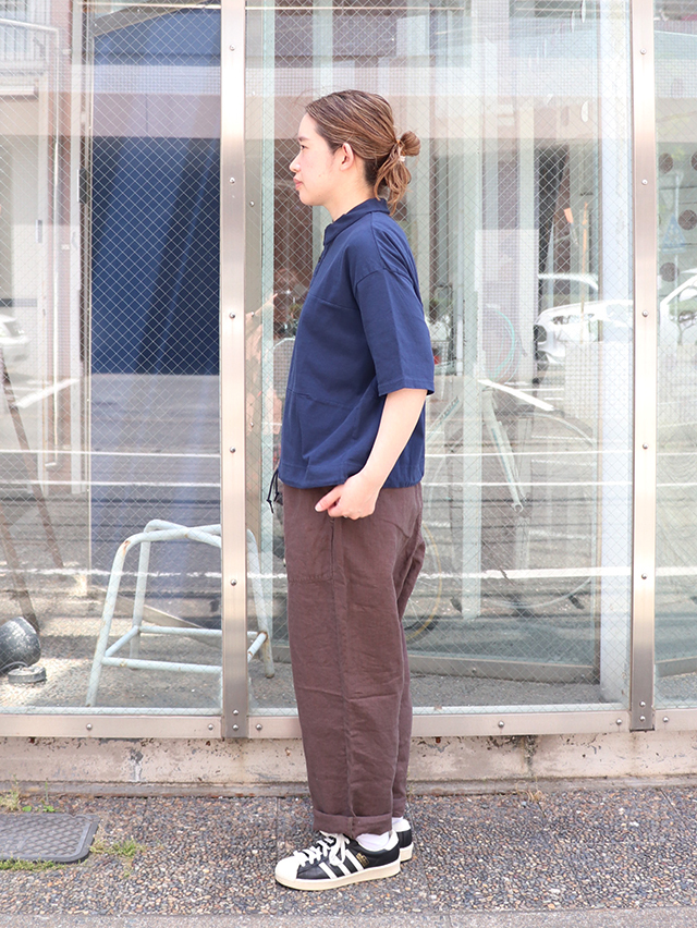 Tiareページ BDドライ天竺ボースンポロ半袖T TIGRE BROCANTE