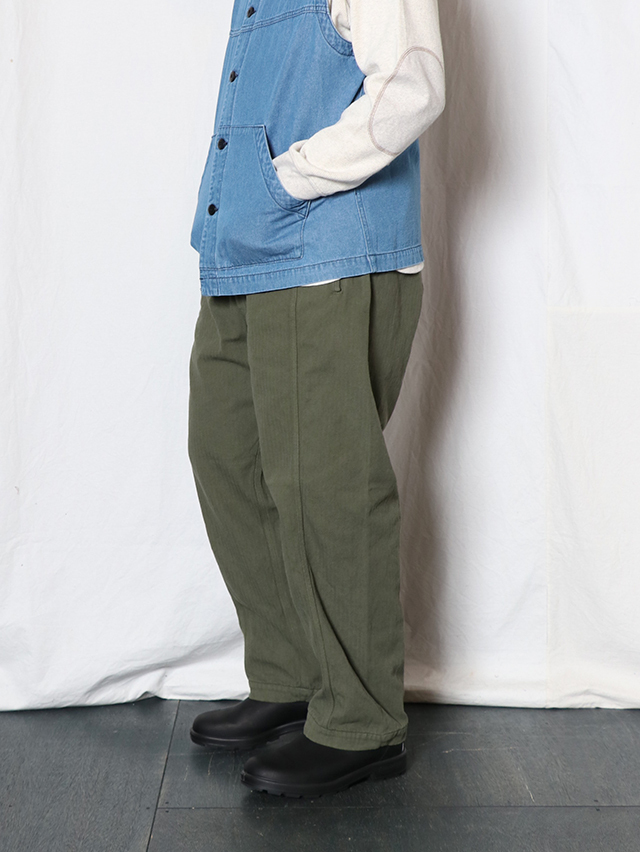 BDヘリンボンボルダーパンツ TIGRE BROCANTE