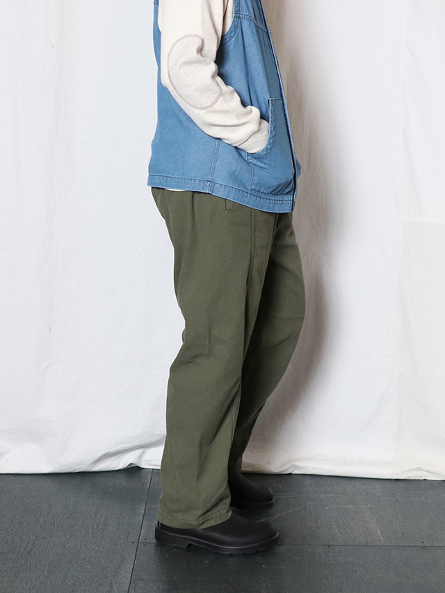 BDヘリンボンボルダーパンツ TIGRE BROCANTE