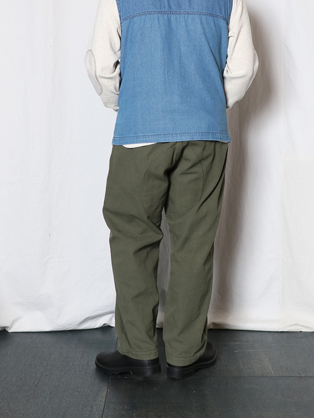 BDヘリンボンボルダーパンツ TIGRE BROCANTE