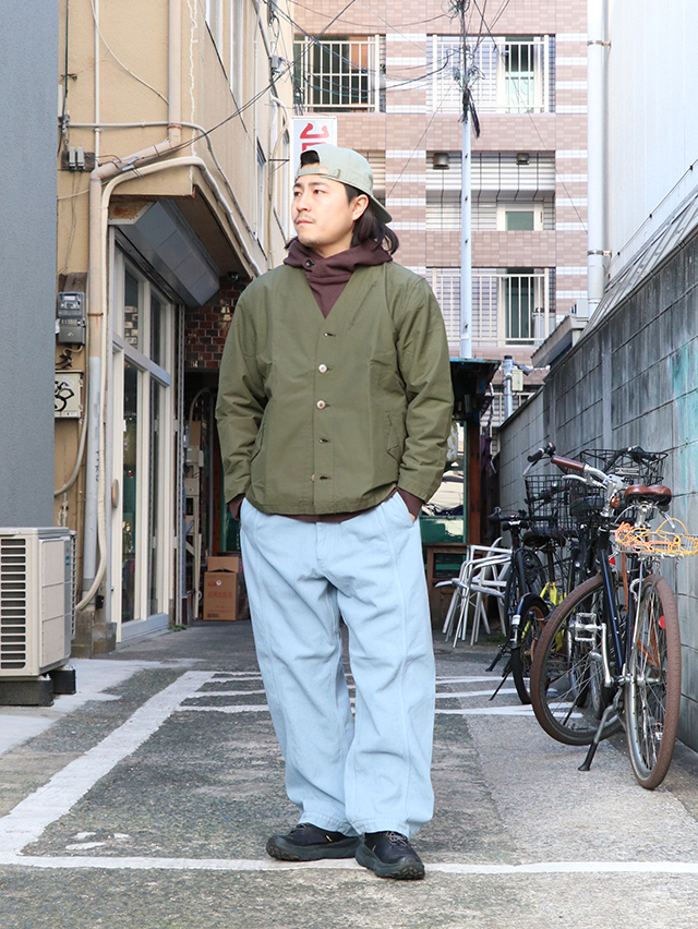 BDヘリンボンボルダーパンツ TIGRE BROCANTE