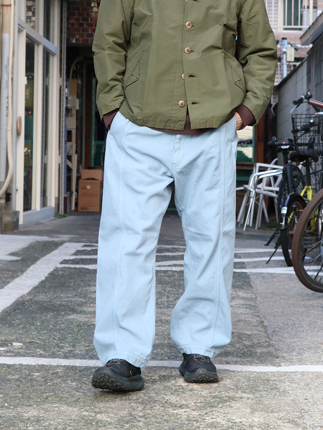 BDヘリンボンボルダーパンツ TIGRE BROCANTE