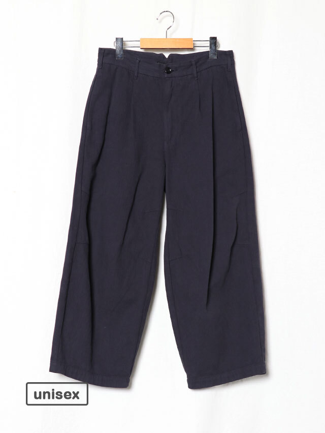 BDヘリンボンダーツワイドパンツ