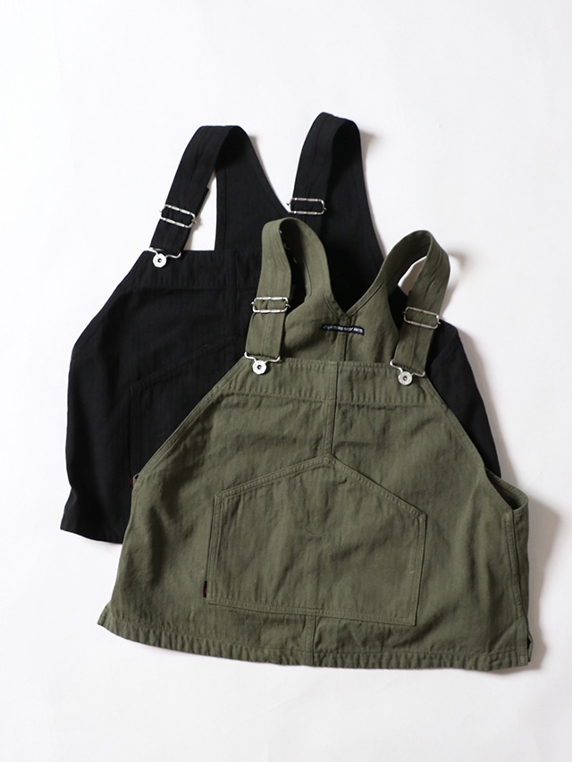 BDヘリンボンワークマンビブベスト TIGRE BROCANTE