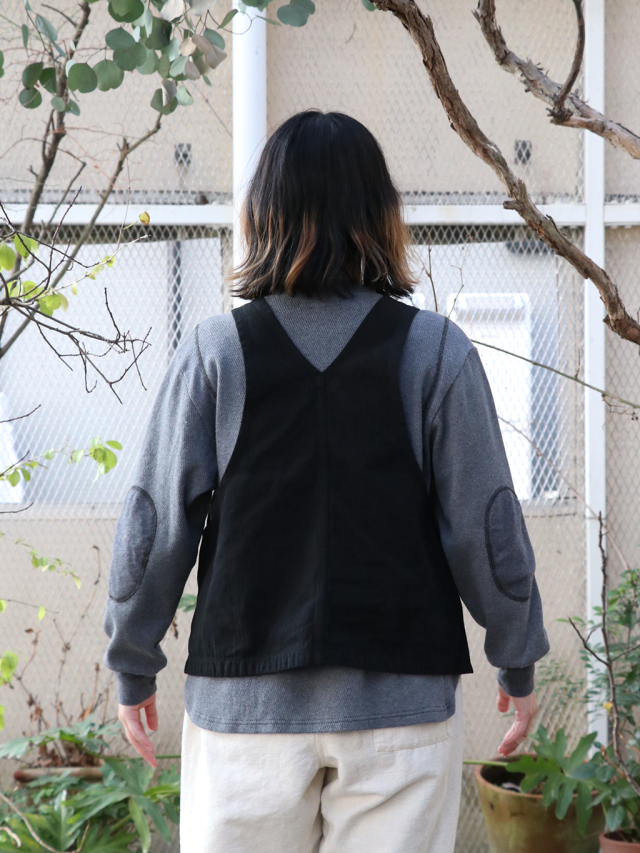 BDヘリンボンワークマンビブベスト TIGRE BROCANTE