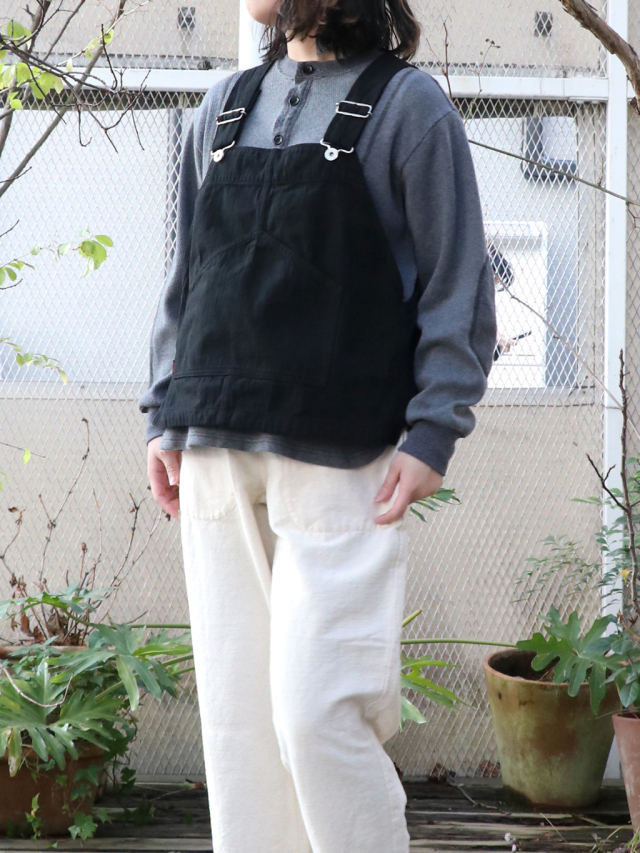 BDヘリンボンワークマンビブベスト TIGRE BROCANTE