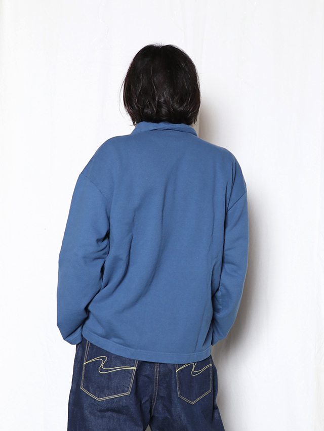 BD裏毛ショールカラースウェット TIGRE BROCANTE