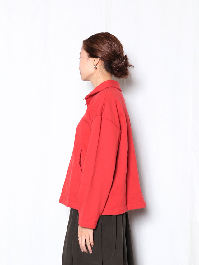 BD裏毛ショールカラースウェット TIGRE BROCANTE