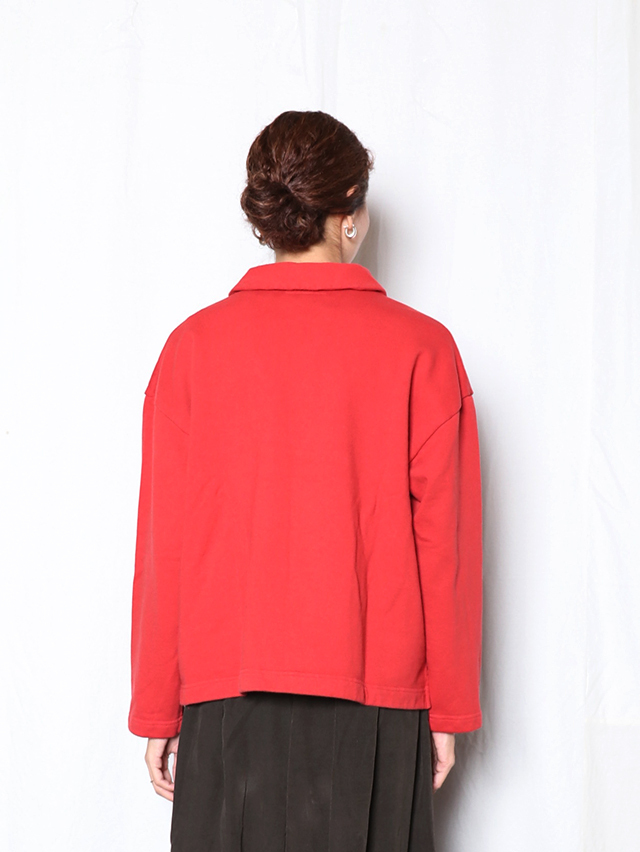 BD裏毛ショールカラースウェット TIGRE BROCANTE