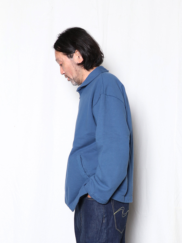 BD裏毛ショールカラースウェット TIGRE BROCANTE