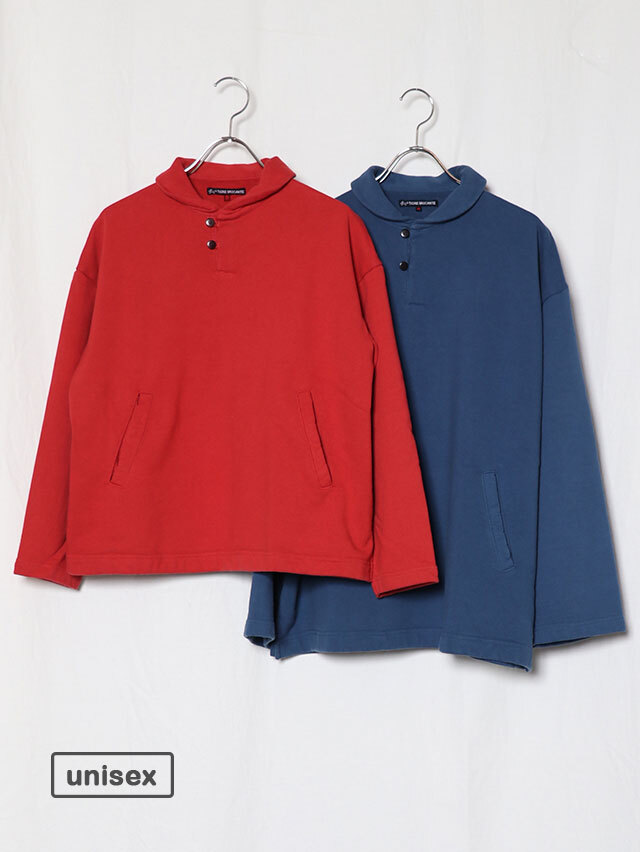 BD裏毛ショールカラースウェット