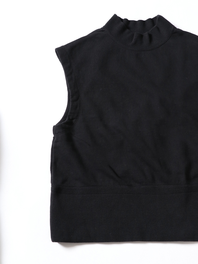 BD裏毛ワイドリブベスト TIGRE BROCANTE