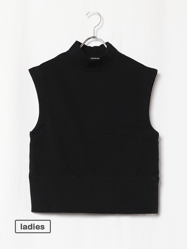 BD裏毛ワイドリブベスト