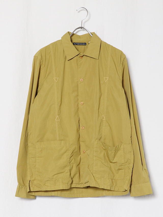 ブロードアフロキューバン長袖シャツ/Ladies F (One size)