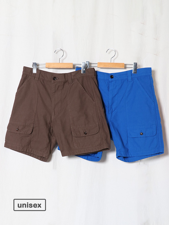 バックサテンハンティングショートパンツ