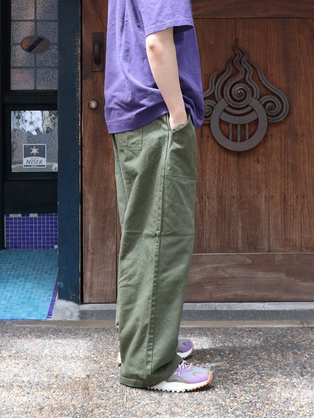コットンカツラギサルクパンツ TIGRE BROCANTE