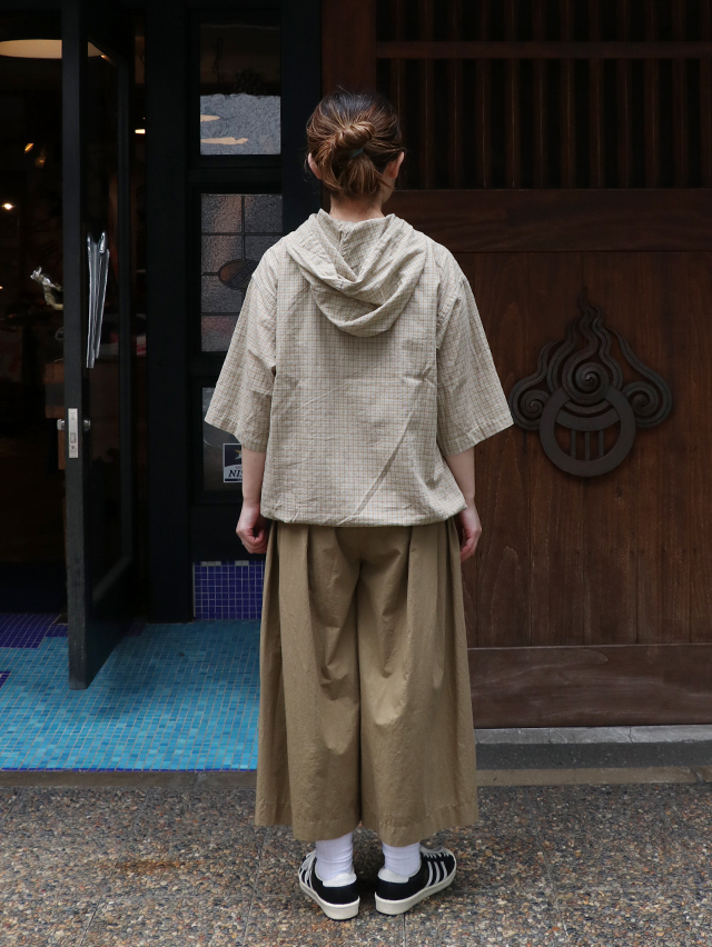ドビークロスチェック ビッグポケットアノラック TIGRE BROCANTE