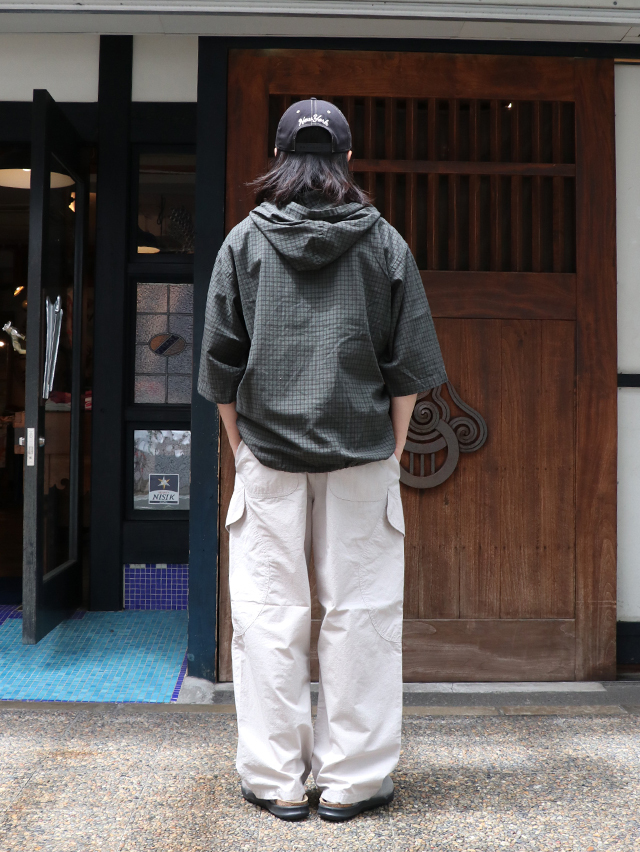 ドビークロスチェック ビッグポケットアノラック TIGRE BROCANTE